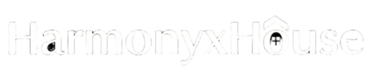 Create a White Logo Without a background For HarmonyxHouse