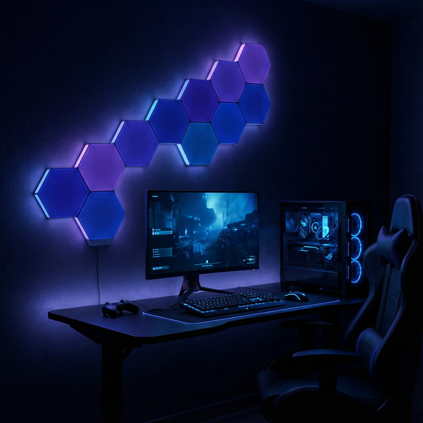 LumiHex™ Ambient Touch Wall Panels