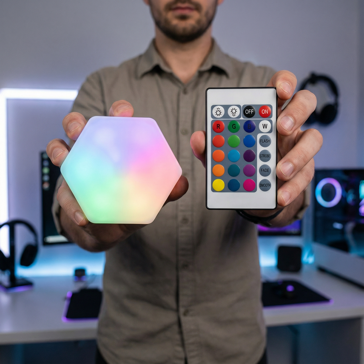 LumiHex™ Ambient Touch Wall Panels