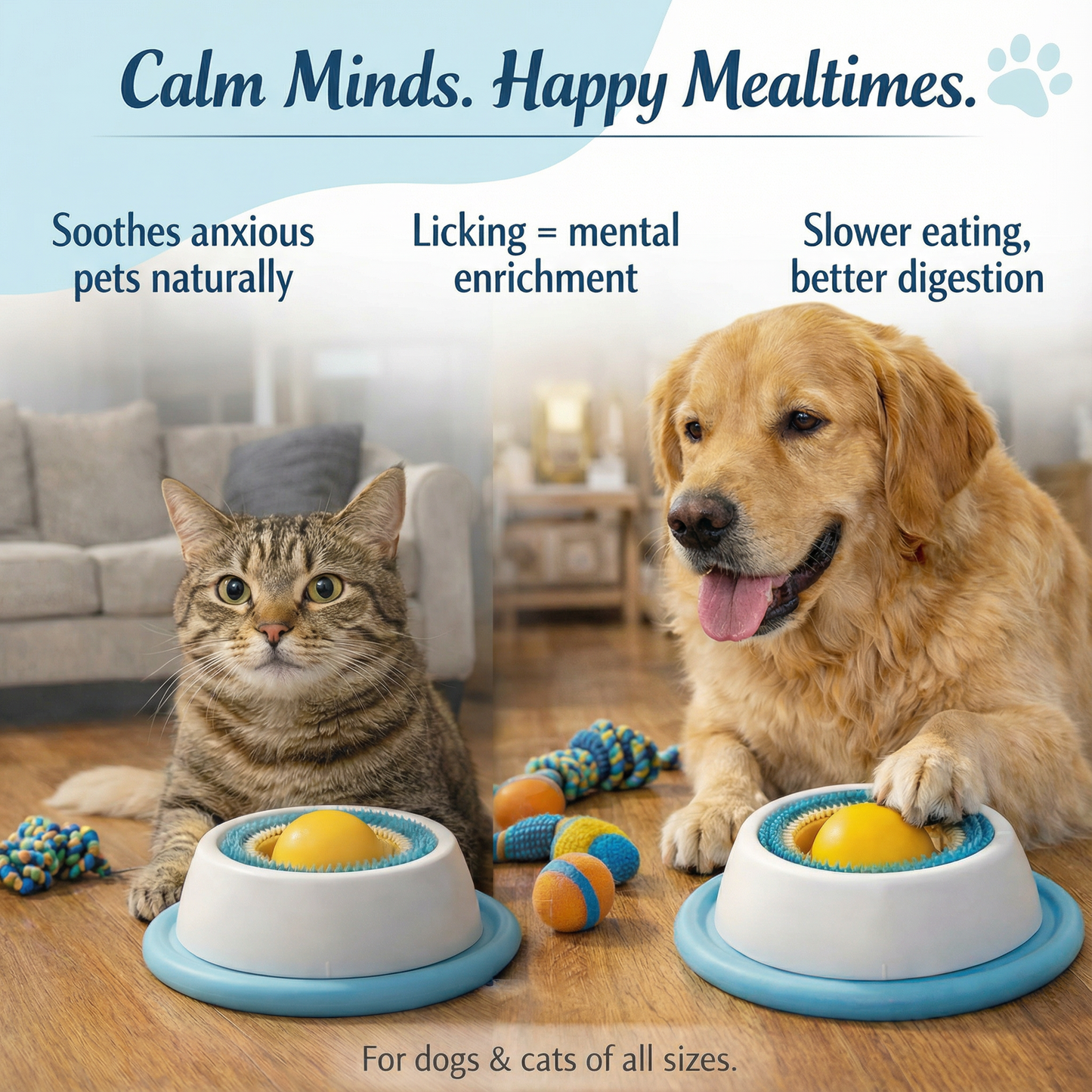 CalmiPaws™ Calm & Comfort Lick Bowl