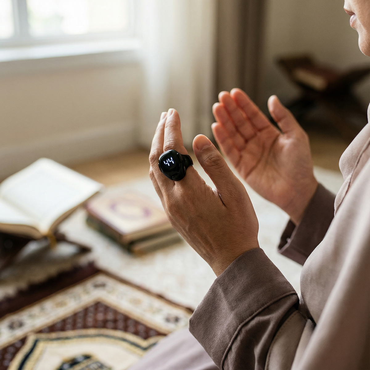 Digital Tasbeeh Counter Ring