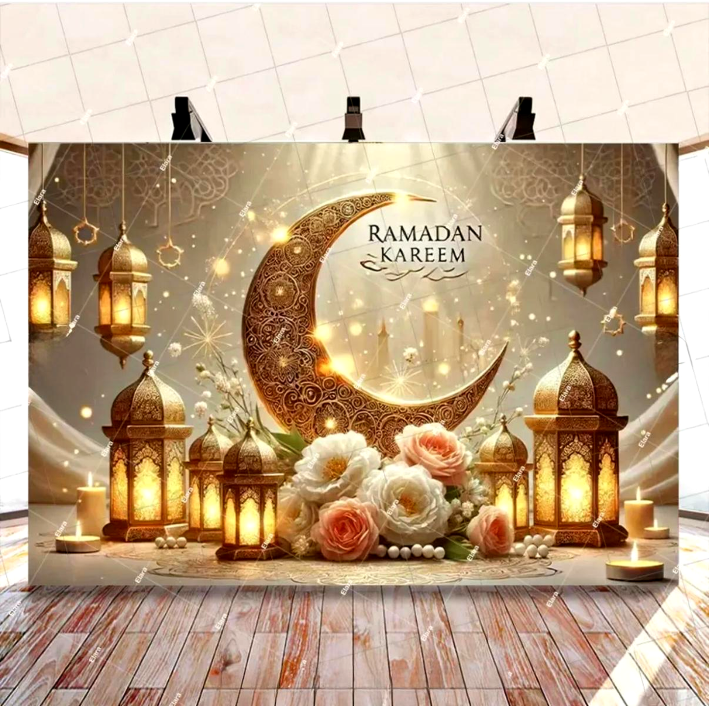 Celestial Noor™ Islamic Eid & Ramadan Backdrop